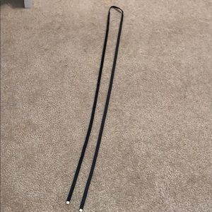 black velvet wrap necklace